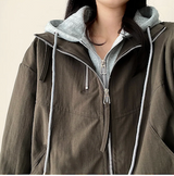 Noah Layered Color Matching Hoodie Jumper