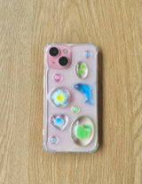 [MADE] Blooming Dolphin resin case