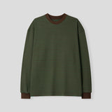 Premium Color Stripe  Long sleeved T (5color)