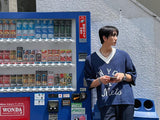 プレディ NY Vネック半袖ニット (2color)