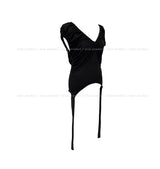 Linz Shirred Strap Short Sleeve