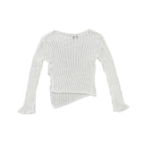 Summer boat neck knit