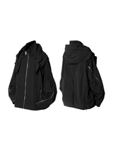 RELABEL 24AW Chrysalis - Cocoon Breaking Detachable Multi-Zip Multi-Morph Deconstructed Punching Jacket