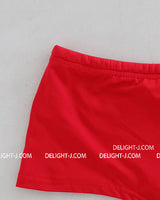 Track Sporty Rugby Micro Shorts & Short-Sleeved T-Shirt Two-Piece Set