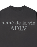 25FW BASIC LOGO NAPPING SWEATSHIRT CHARCOAL