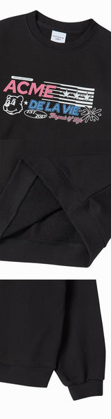 25FW WOMAN AC BEAR PLUS SWEATSHIRT BLACK