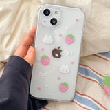[Gel-hard] Strawberry Phone case