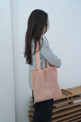 airy layered bag (pink) (リバーシブル)