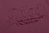 Odsd スター ウォッシュド オーバーフィット Tシャツ