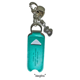 Good kisses initial lipbalm keychain (3color)