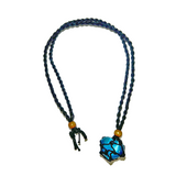 Catseye heart gemstone necklace (5color)