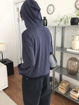 デルトボタン ダンガラフードTシャツ(3c)