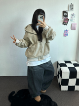 ビッグビッグワイドバルーンデニムパンツ🩶🖤