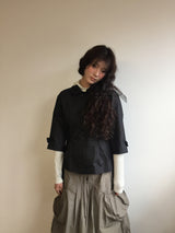 Serena Balloon Midi Skirt (3color)