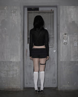 05 frill shorts (Black)