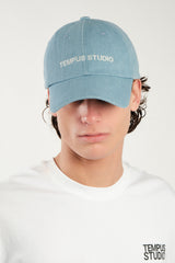 TEMPUS ロゴキャップ (DENIM LIGHT BLUE)