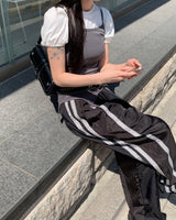 Nylon track pants