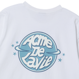 25SS ADLV サターンロゴ半袖Tシャツ ホワイト