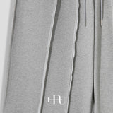 [HFORUS MADE] Coln Cutoff sweatpants IN BLACK