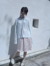 シルキー フリル スカート