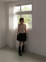 Sophie layered midi skirt 