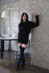 Winter fur mini one piece