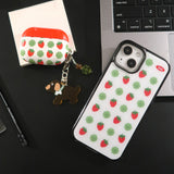 AirPods case - ストロベリーパターン