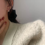 (silver925) ツーラインワンタッチピアス *silver