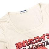 DC x The Rolling Stones JP Inspired Fit LS Baby Tee Tan