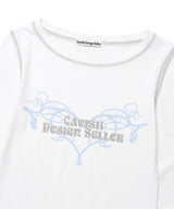 W STEM LS TEE WHITE(CV2FSFT553A)