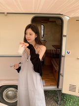 Beautiful Simple Knit Bolero (4color)
