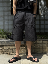 ノンフェードダイアゴナルカーゴバミューダパンツ
