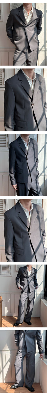 [Unisex] クリアセミワイドスラックス(2color)