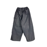 non-faded front pocket balloon pants