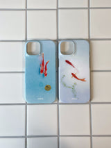 [lychee wave koi goldfish hard case]