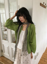 Kirina Loose Fit Balloon Sleeve Summer Blouse
