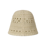 VA Patch Soft Knit Bucket Hat / Beige