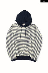 Baron stripe over hoodie