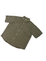 Rivet washing work shirts 3color