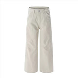 Washed Form Wide Pants