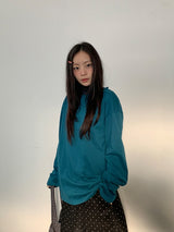 Hiran Button Frill Over Long Sleeve Tee