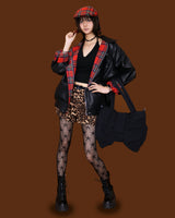 leopard kangkang cake shorts