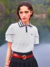 Double Collar Logo T-Shirt