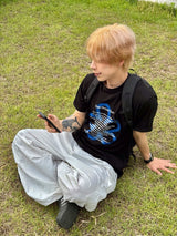 クローバーレタリングショートスリーブTシャツ 4C