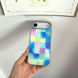 [MADE][Glossy Glass Silver Bumper Case]夏の夜サマー ナイト パレット
