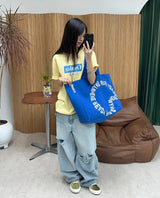 Torun Lettering Big Shoulder Bag