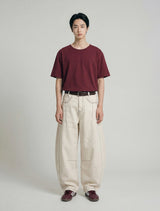 26SS★ Boy Crop U-Neck Short Sleeve T-Shirt