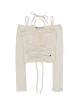 DOT OFF-SHOULDER TOP