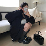 [Bellide made] マイルズ, ハーフハイネックチェックカラーブルゾン