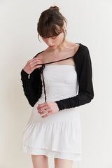 BELLA TUBE DRESS white
